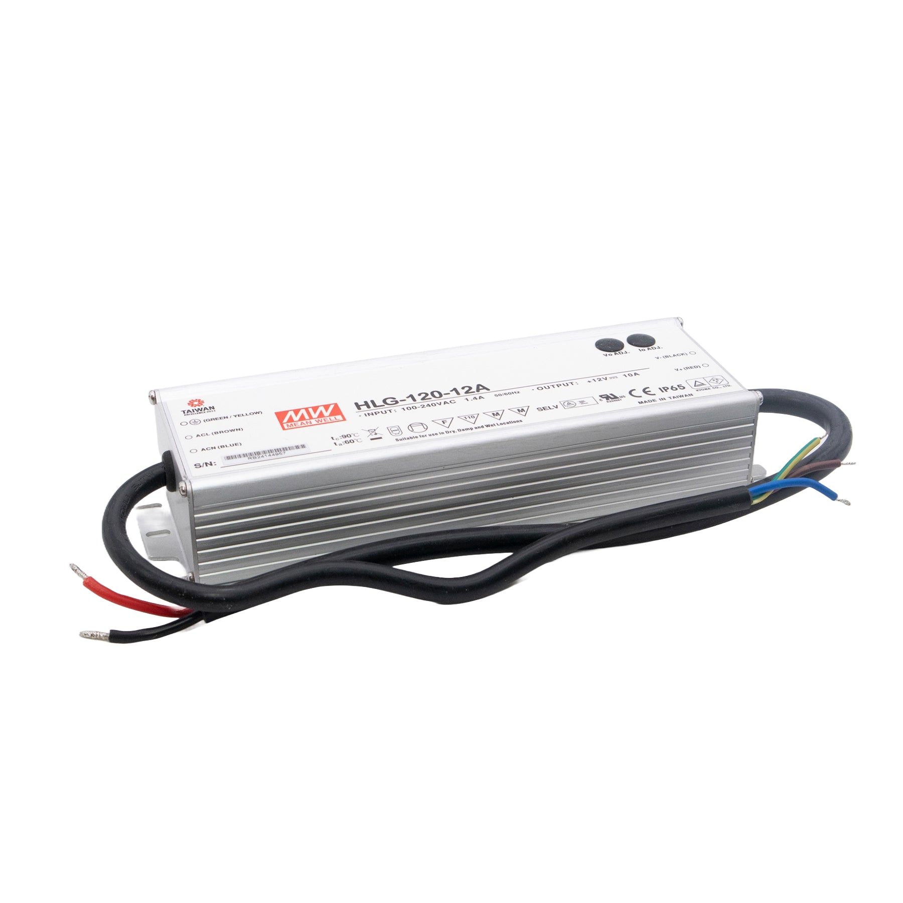 Mean Well LED Netzteil 12V 120W IP65 HLG-120-12A