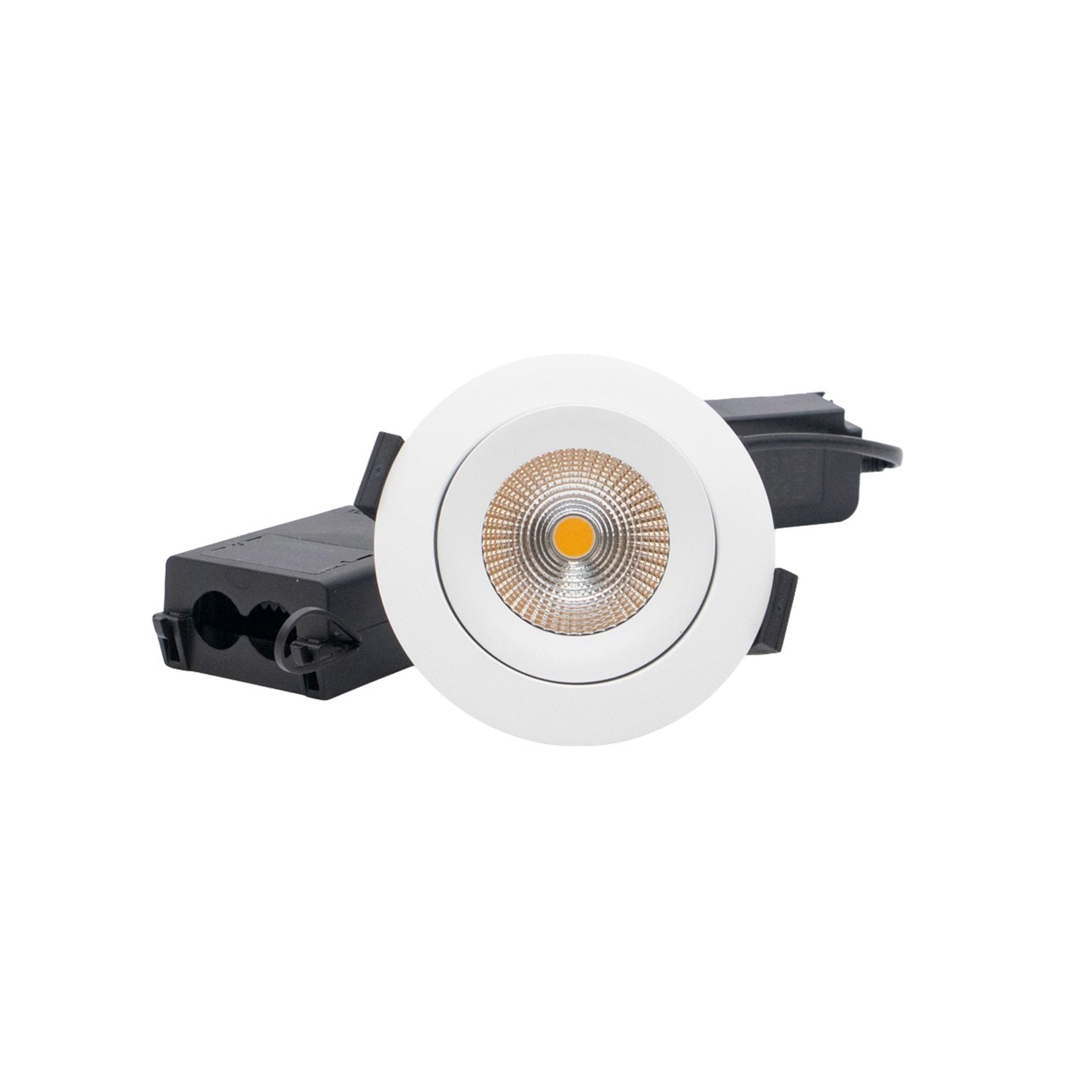 The Light Group Deckeneinbaustrahler SLC One 360° LED dimmbar weiß