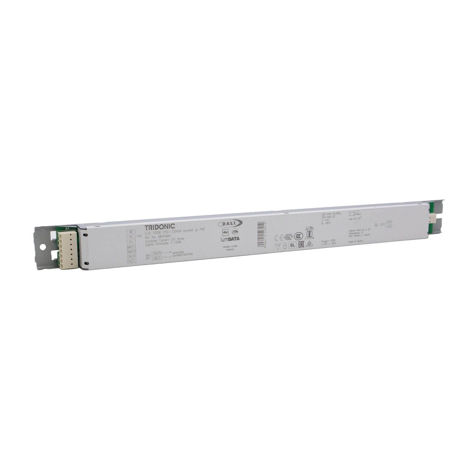 Tridonic Netzteil LCA 100W 250-700mA one4all lp PRE Konstantstrom dimmbar