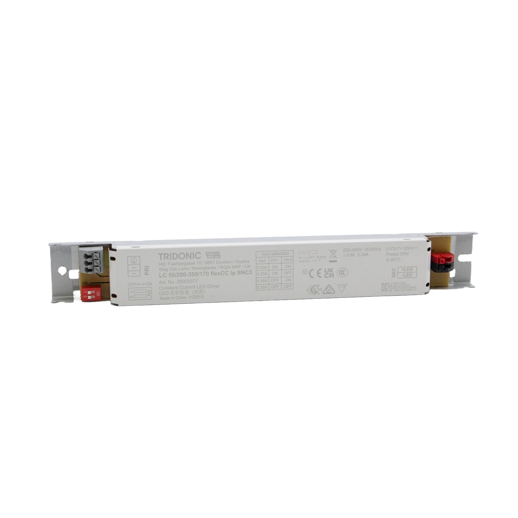Tridonic Netzteil LC50/200-350/170 flex CC lp SNC3 Konstantstrom