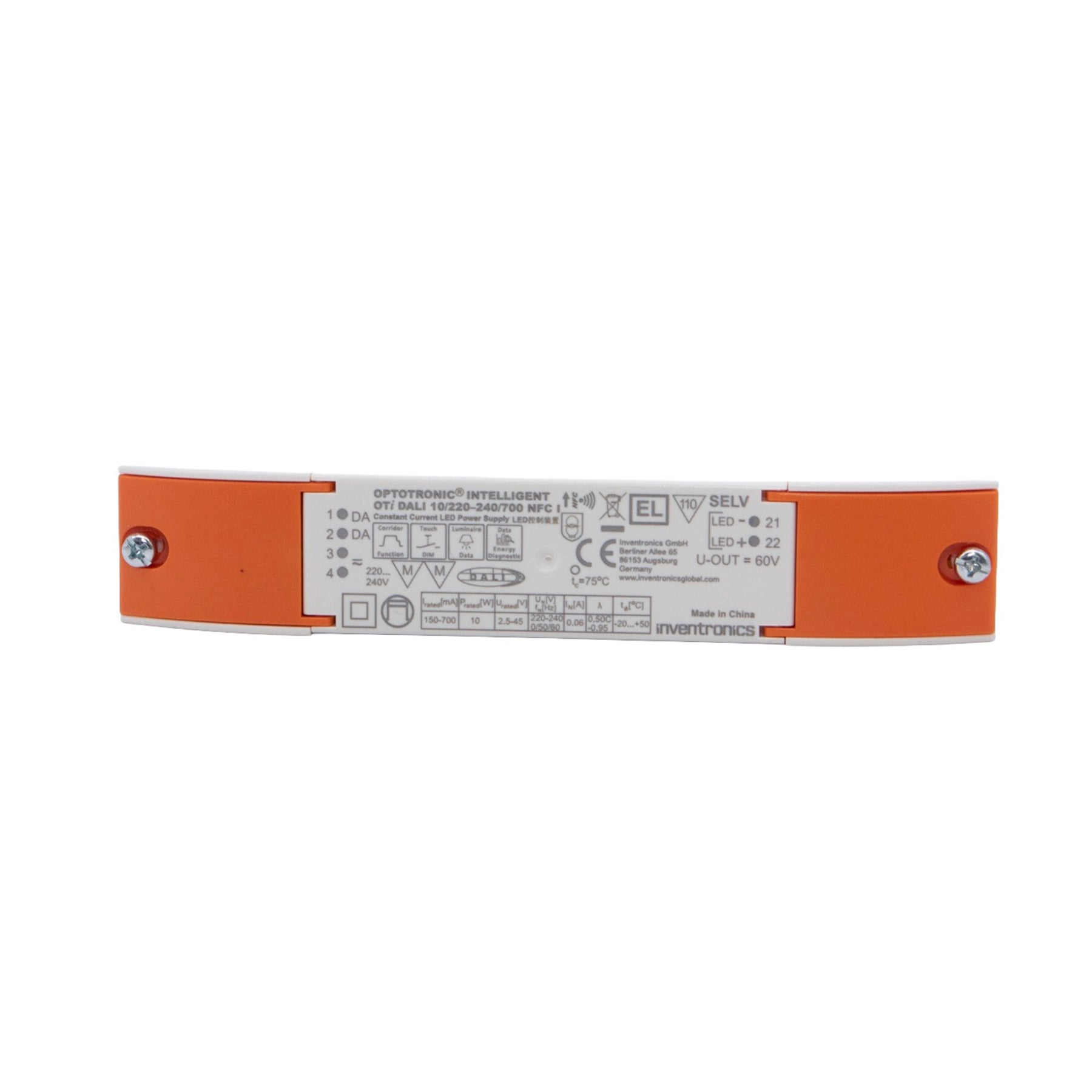 Inventronics OTi DALI 10/220-240/700 NFC1 Konstantstromtreiber