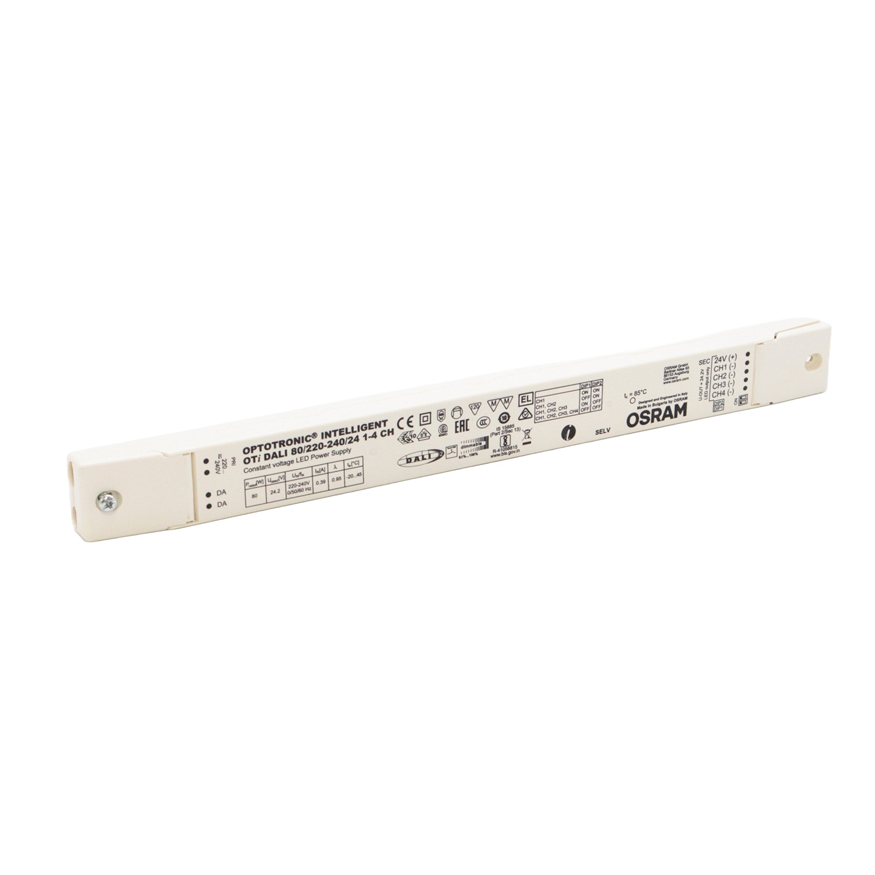 Osram OTi DALI 80/220-240/24 1-4 CH