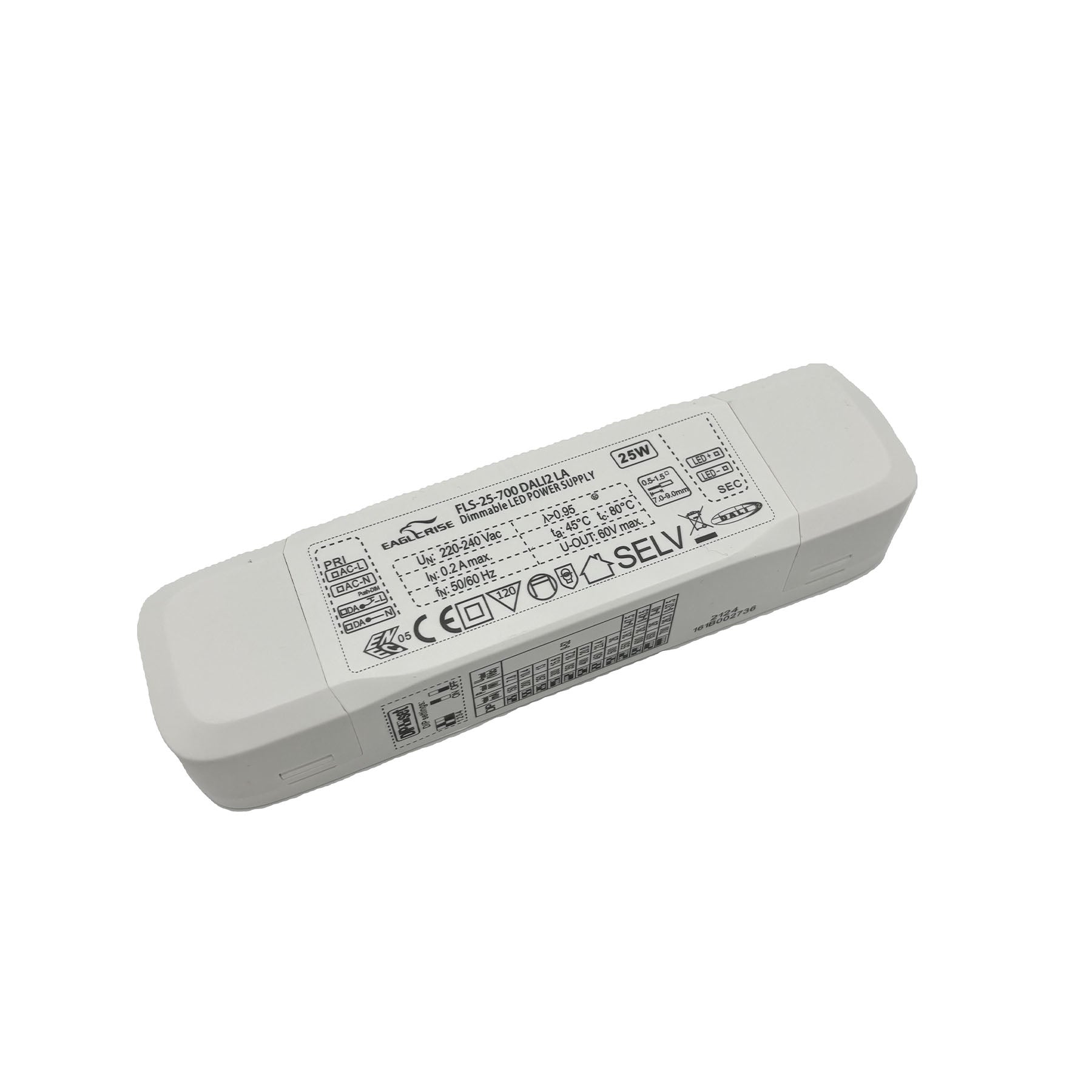 Eaglerise LED-Netzteil 150-700mA 25W DALI-2